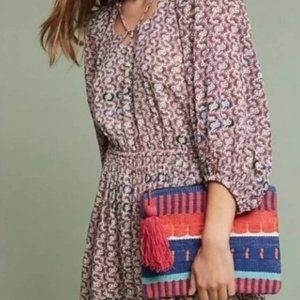 Anthropologie Multicolor Patterned Jumpsuit